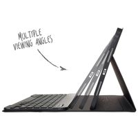 Accezz Étui de tablette portefeuille Bluetooth Clavier Apple iPad Pro 11 (2025) M5 / (2024) M4 - AZERTY / FR - Noir