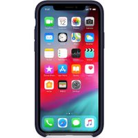 Apple Coque en silicone Apple iPhone X / Xs - Midnight Blue