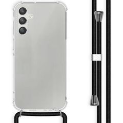 imoshion Coque arrière transparente avec cordon Samsung Galaxy A15 (5G/4G) - Noir