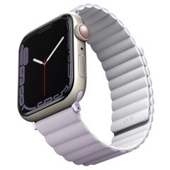 Uniq Bracelet Revix réversible Apple Watch | 44/45/46/49 mm - Lilac / White