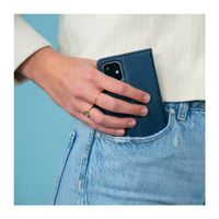 imoshion Étui de télephone portefeuille de luxe Motorola Moto G8 Power - Bleu foncé