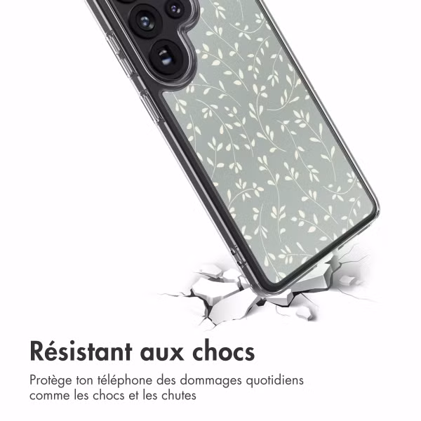 imoshion Coque Design Samsung Galaxy S26 Ultra - Smoke Green Flowers