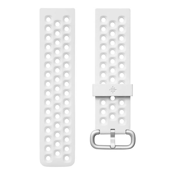 Fitbit Bracelet Sport silicone Fitbit Versa / Versa 2 / Versa Lite - Taille S - Blanc
