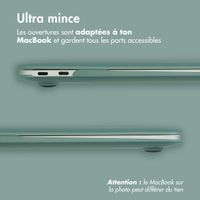 imoshion Coque Laptop Apple MacBook Air 15 pouces (2023 / 2024 M3 / 2025 M4 / 2026 M5) - Vert foncé