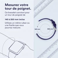 imoshion Bracelet sport en silicone avec boucle Fitbit Charge 5 / 6 - Peach
