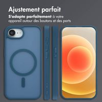 imoshion Coque Color Guard avec MagSafe Apple iPhone 17e / 16e - Bleu foncé