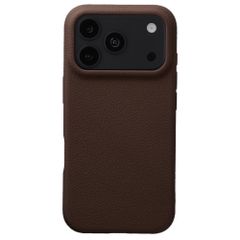imoshion Coque arrière Texture Apple iPhone 18 Pro / 17 Pro - Marron foncé