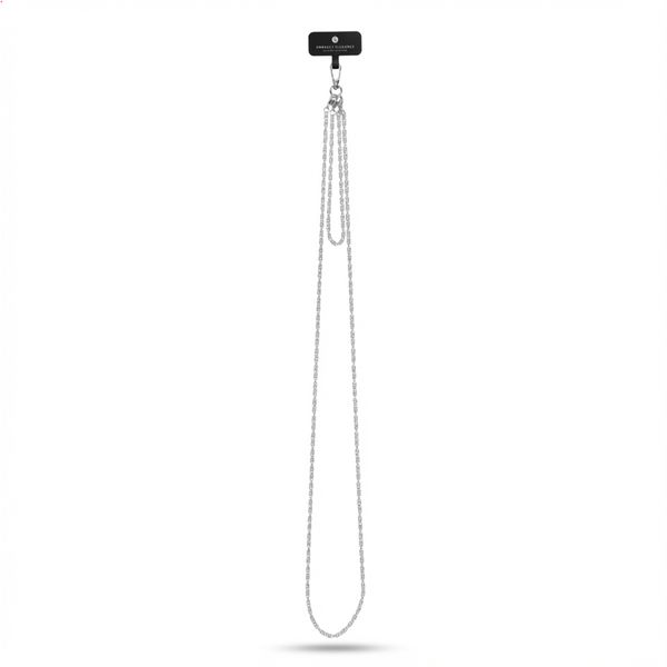 Selencia Cordon de téléphone universel chaînette - Argent