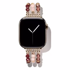 iDeal of Sweden Beaded Watch Band Apple Watch | 38/40/41/42 mm - Boho Desert Plum