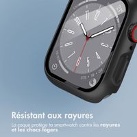 imoshion Coque rigide à couverture complète Apple Watch 7 / 8 / 9 - 41 mm - Noir