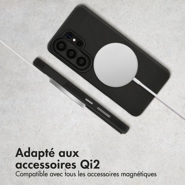 Accezz Coque Tough avec MagSafe Samsung Galaxy S26 Ultra - Noir