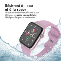 imoshion Bracelet en silicone⁺ Apple Watch | 38/40/41/42 mm - Taille S/M - Mauve