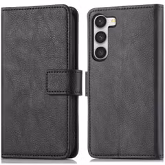 imoshion Étui de télephone portefeuille de luxe Samsung Galaxy S23 Plus - Noir