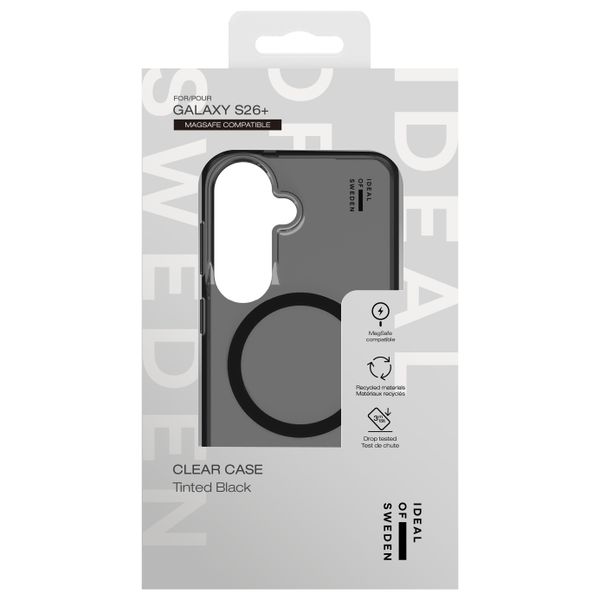 iDeal of Sweden Coque Clear MagSafe Samsung Galaxy S26 Plus - Tinted Black