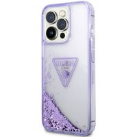 Guess Coque Liquid Glitter Apple iPhone 14 Pro Max - Violet
