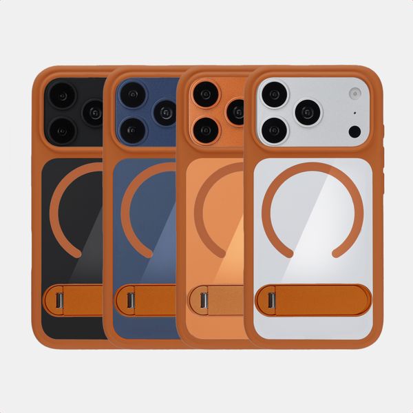 Accezz Coque arrière Hold avec MagSafe Apple iPhone 18 Pro Max / 17 Pro Max - Cosmic Orange