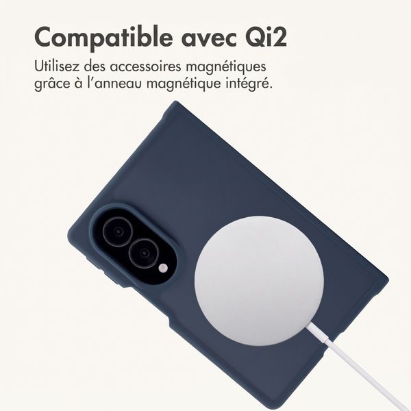 imoshion Coque Color Guard avec MagSafe Samsung Galaxy Z Fold 8 - Bleu foncé