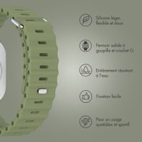 Accezz Bracelet Ocean Apple Watch | 44/45/46/49 mm - Khaki
