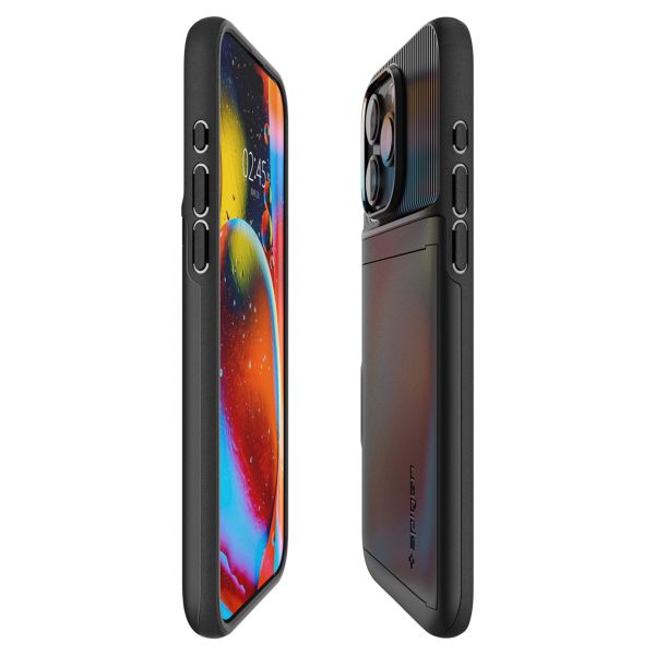 Spigen Coque Slim Armor Apple iPhone 15 Pro - Noir