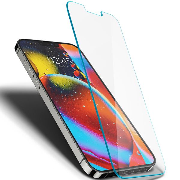 Spigen Protection d'écran en verre trempé GLAStR Fit 2 Paquets + Applicator Apple iPhone 13 Pro Max