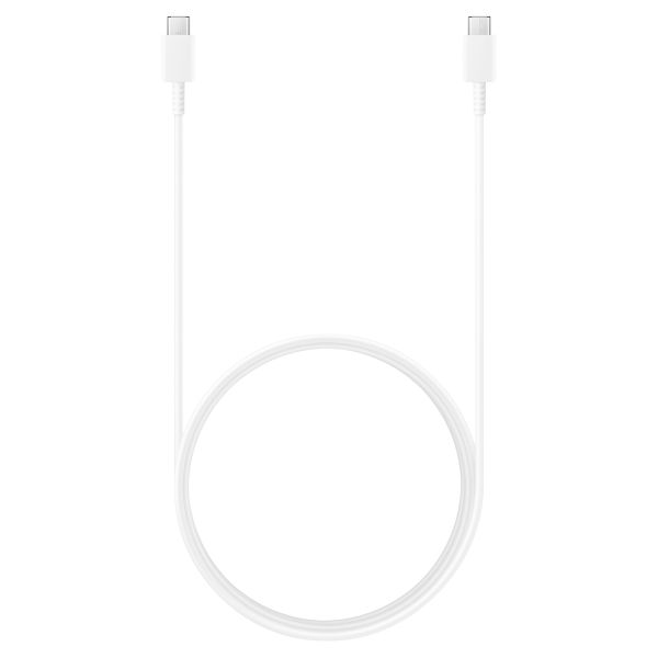 Samsung Original câble USB-C vers USB-C emballage d'usine - 1.8 mètre - 45 Watt - Blanc