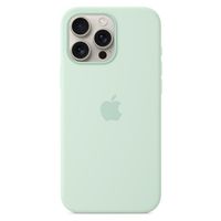 Apple Coque en silicone MagSafe Apple iPhone 16 Pro Max - Aquamarine