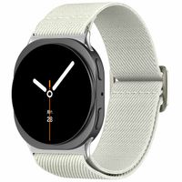 imoshion Bracelet en nylon élastique Samsung Galaxy Watch 8 (40/44mm) / Classic (46mm) - Beige