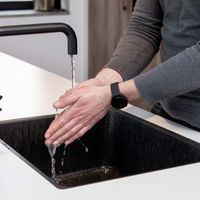 imoshion Bracelet silicone Amazfit GTS / BIP - Noir