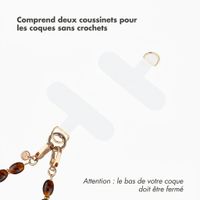 Selencia Cordon de téléphone Tortoise Shell - Brown