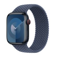 Apple 5 Pack Bracelet Solo tressé Apple Watch | 44/45/46/49 mm - Taille 5 - Lavender/ Maize/ Lake Green/ Guave/ Storm Blue