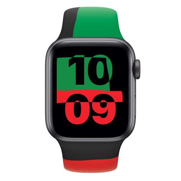 Apple Bracelet Sport Apple Watch | 38/40/41/42 mm - Taille S/M/L - Black Unity