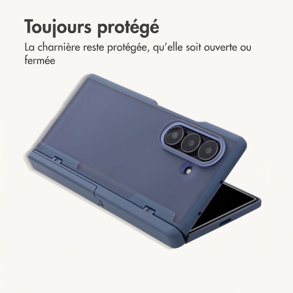 imoshion Color Guard avec support Samsung Galaxy Z Fold 8 Ultra - Bleu foncé