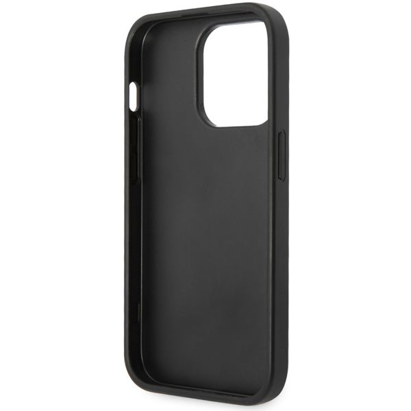 Guess Coque 4G Metal Logo Backcover Apple iPhone 14 Pro Max - Gris