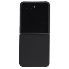 Accezz Coque Liquid Silicone avec MagSafe Samsung Galaxy Z Flip 8 - Noir