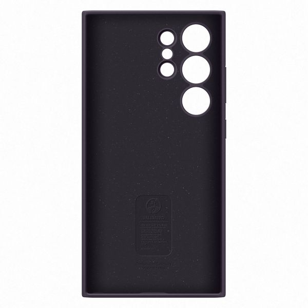 Samsung Original Coque en silicone Samsung Galaxy S24 Ultra - Dark Violet