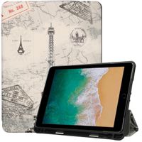 imoshion Coque tablette Design Trifold Apple iPad 6 (2018) 9.7 pouces / iPad 5 (2017) 9.7 pouces / Air 2 (2014)/Air 1 (2013) - Paris