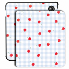 imoshion Étui de liseuse portefeuille design Pliable Kobo Libra Colour - Cherry Check