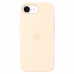 Apple Coque en silicone avec MagSafe Apple iPhone 17e - Vanilla