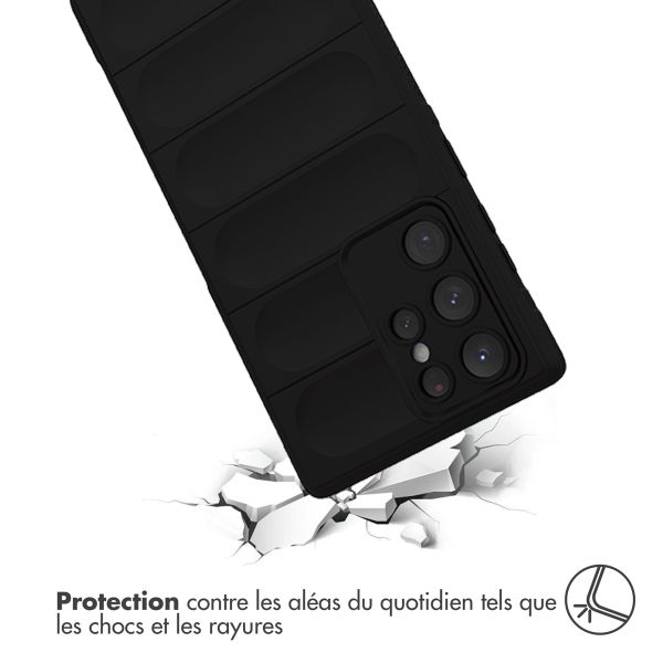 imoshion EasyGrip Backcover Samsung Galaxy S22 Ultra - Noir