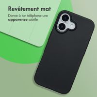 imoshion Coque Couleur Apple iPhone 17 - Noir