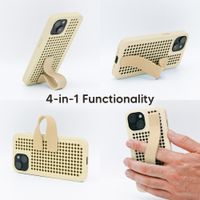 Callbuddy Coque avec strap Apple iPhone 17e / 16e / 15 / 14 / 13 - Sand Glow