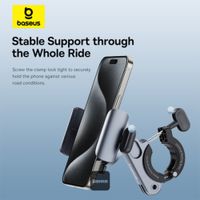 Baseus PrimeTrip support de téléphone pour vélo / scooter / moto - Magnétique - Universel - Cosmic Black