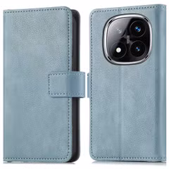 imoshion Étui de télephone portefeuille de luxe Xiaomi Redmi Note 14 Pro Plus (5G) - Bleu clair