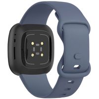 imoshion Bracelet sport en silicone Fitbit Versa 4 / 3 / Sense (2) - Bleu foncé