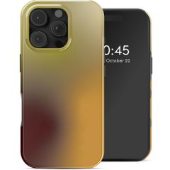 Selencia Coque arrière Vivid avec MagSafe Apple iPhone 16 Pro - Gradient Olive Dust