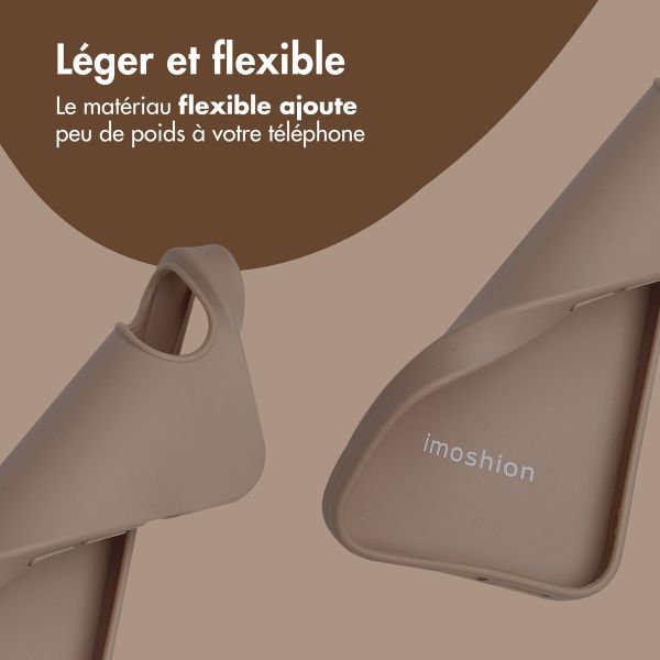 imoshion Coque Couleur Apple iPhone 17e / 16e - Marron