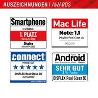 Displex Protection d'écran en verre trempé Real Glass Apple iPhone 15 Plus / 15 Pro Max / 16 Plus