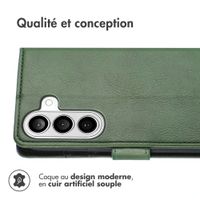 imoshion Étui de télephone portefeuille de luxe Samsung Galaxy S26 - Vert