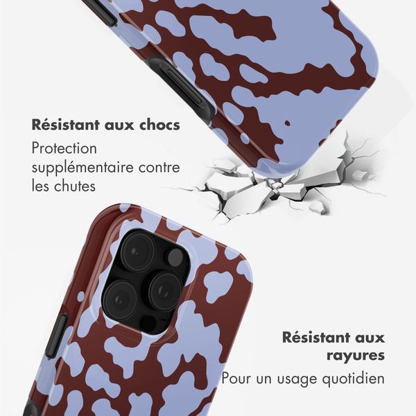 Selencia Coque arrière Vivid avec MagSafe Apple iPhone 16 Pro Max - Moo'd Lavender Glow