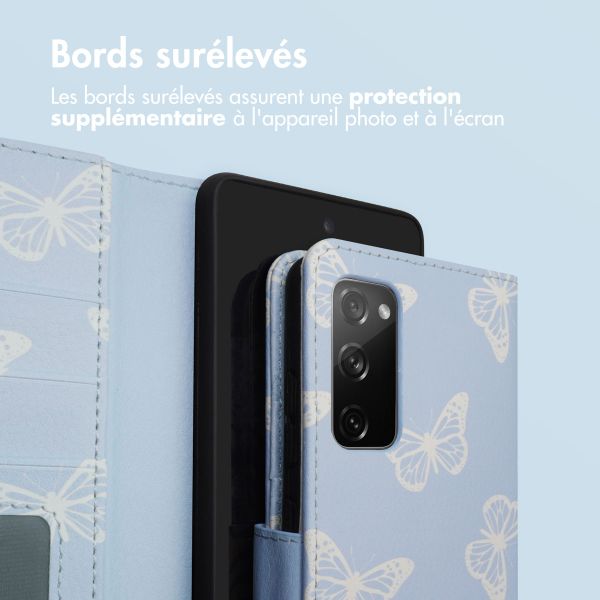 imoshion Étui de télephone portefeuille Design Samsung Galaxy S20 FE - Butterfly